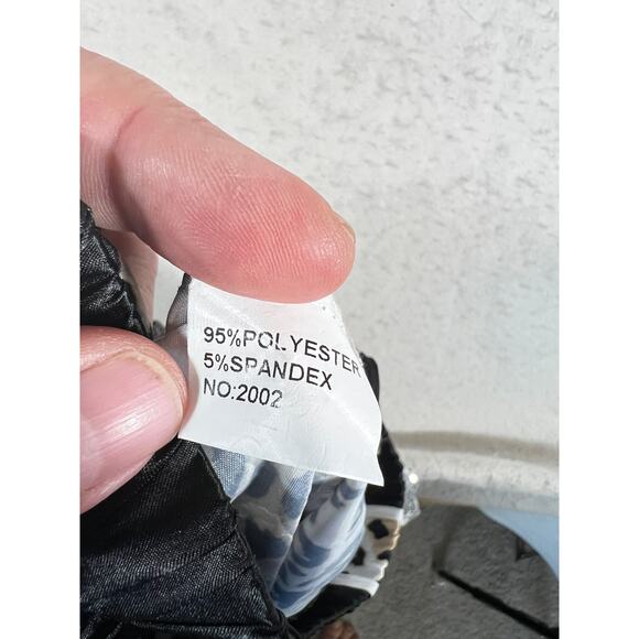 XPluswear Parachute Jeannie Pant Plus XL Elastic Waist Cuff Sequin Pockets Flowy - Picture 11 of 16